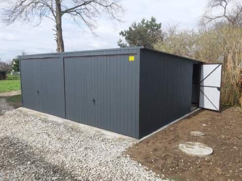 Garaż podwójny 6 x 5