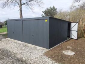 Garaż podwójny 6 x 5